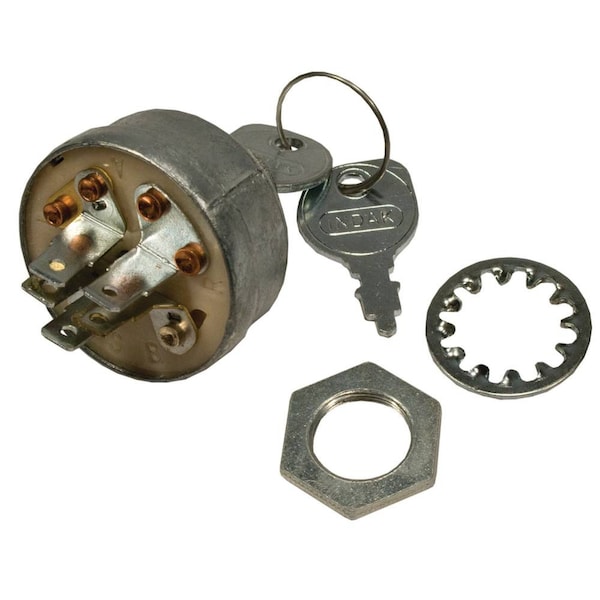 Stens New Ignition Switch For Ayp 583731001, 2683R, Toro 103990, Ignition Type Battery, No Of Positions 3 430-512 - main